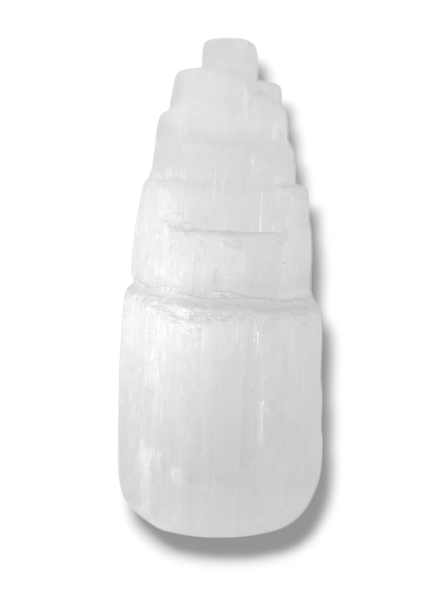 Torre de Selenita 10 cm 100% Natural Calidad Premium