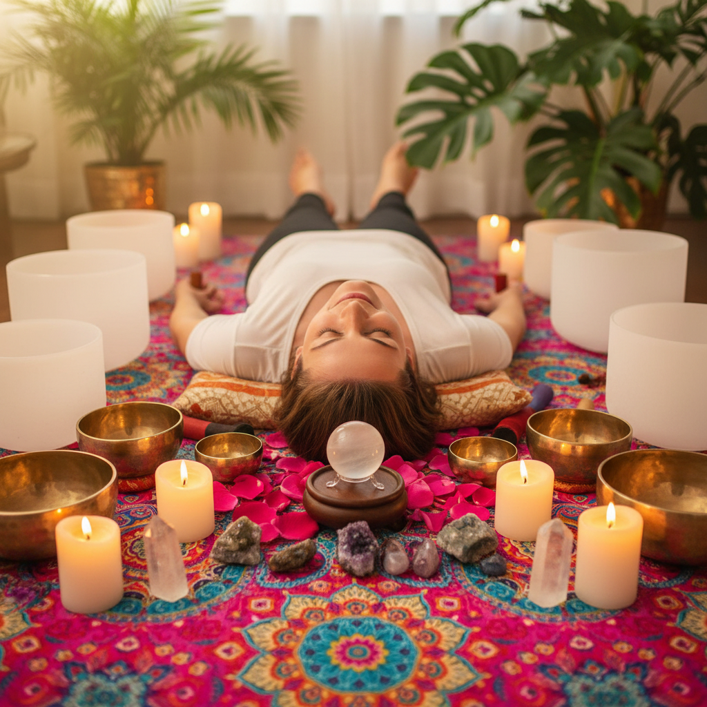 Sound bath zen con selenita