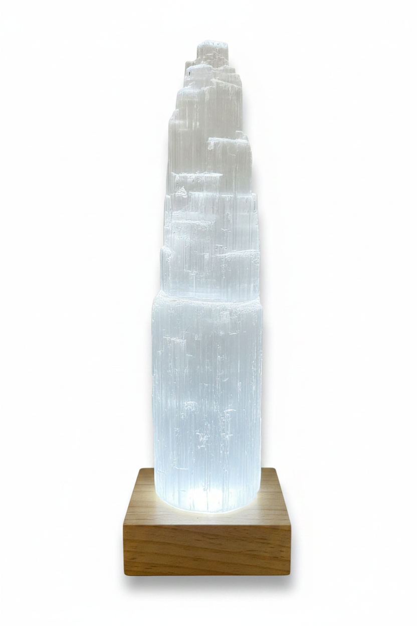 Torre Selenita Luz Blanca LED 4